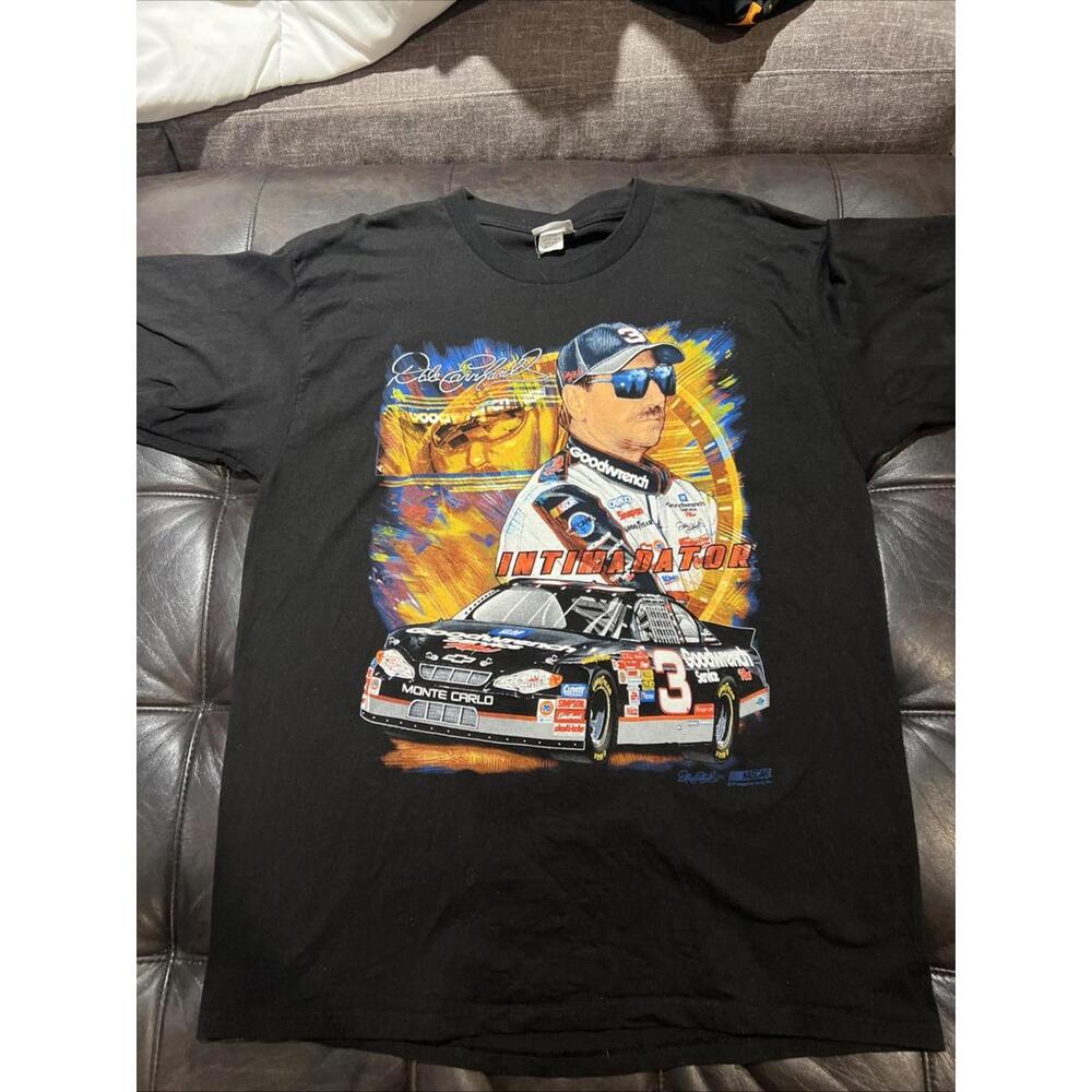 Vtg Dale Earnhardt Racing T-shirt NASCAR Speedway Chase Authentic XL